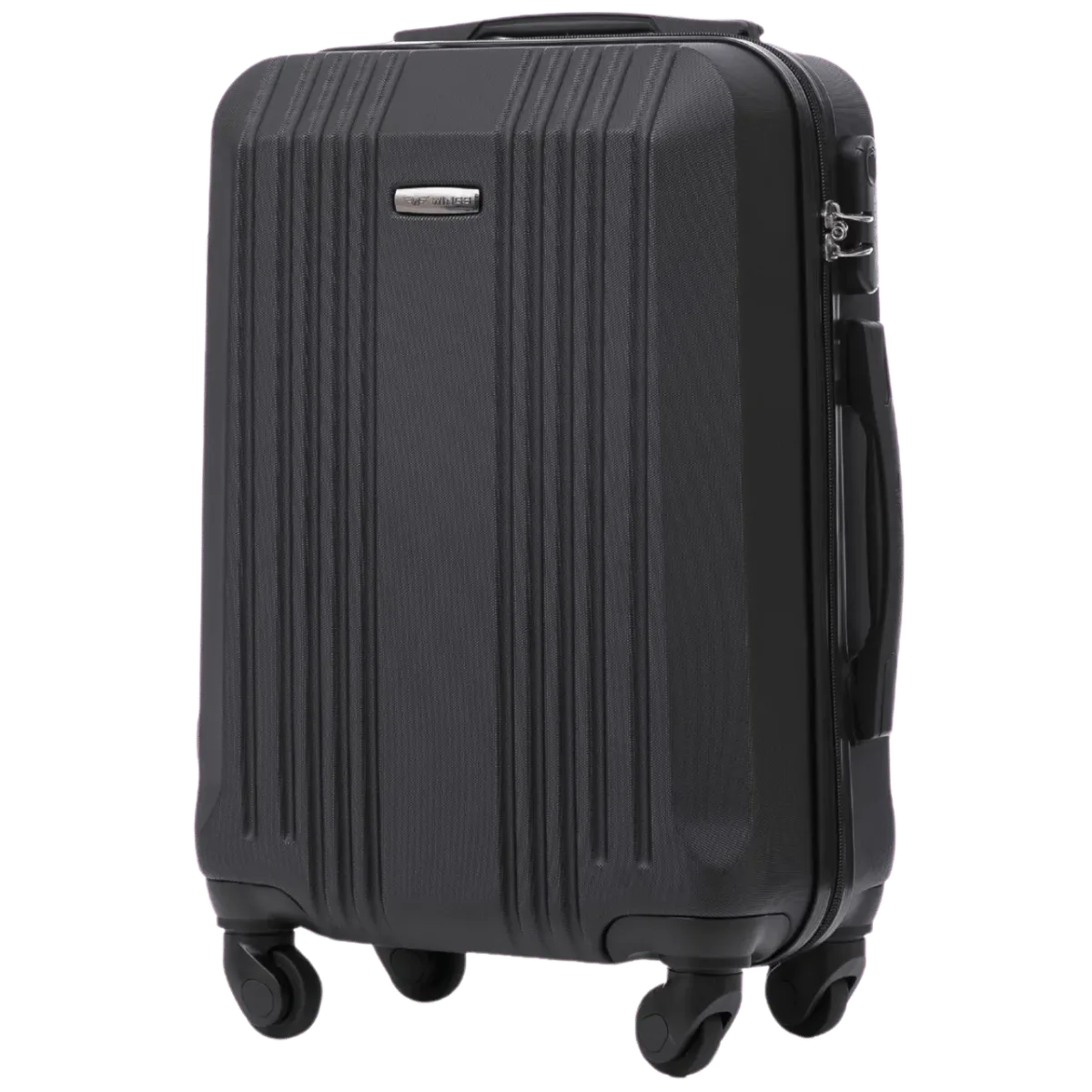 Wings KST01 must käsipagasi kohver — ABS-plastik, 38L, 2.5 kg