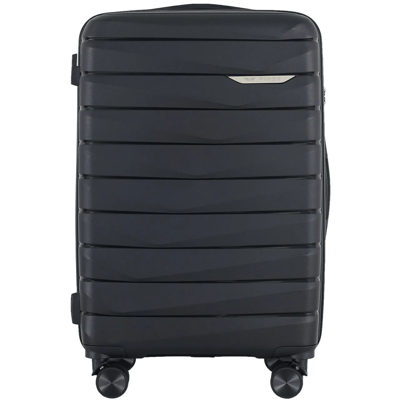 Wings MUR01 must keskmine reisikohver — polüpropüleen, 64L, 3.2 kg (vaade 2)