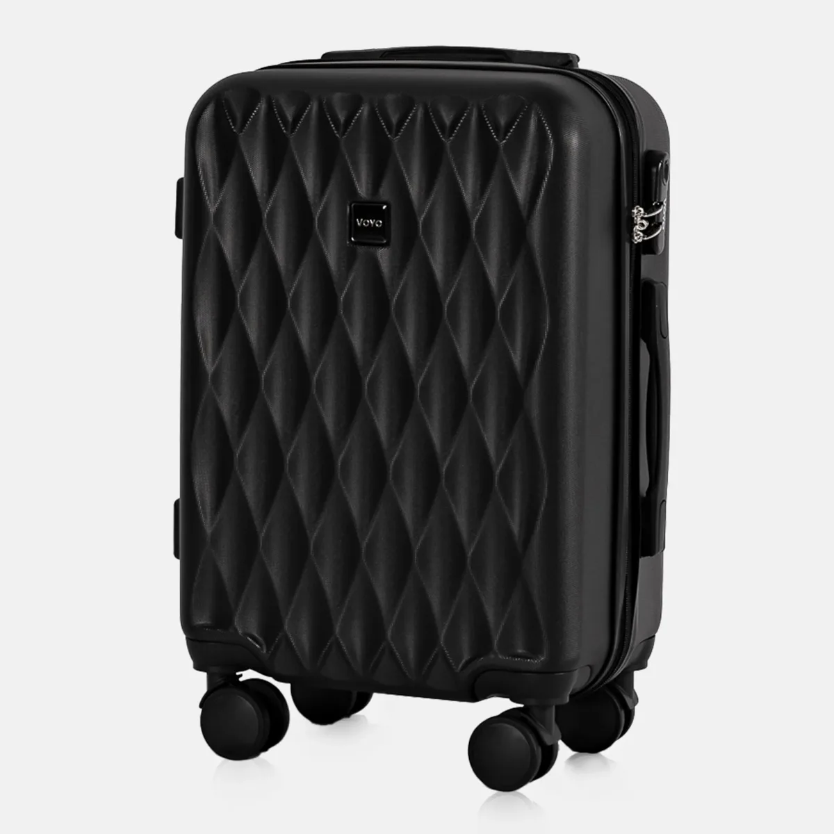 Voyo NV290 must käsipagasi kohver — ABS-plastik, 39L, 2.8 kg