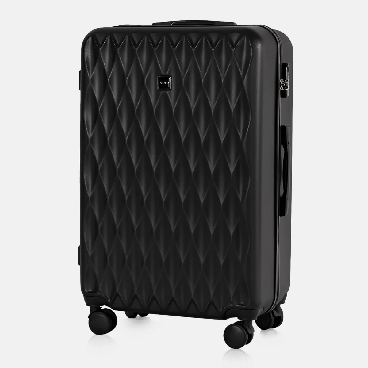 Voyo NV290 must suur reisikohver — ABS-plastik, 102L, 4.3 kg