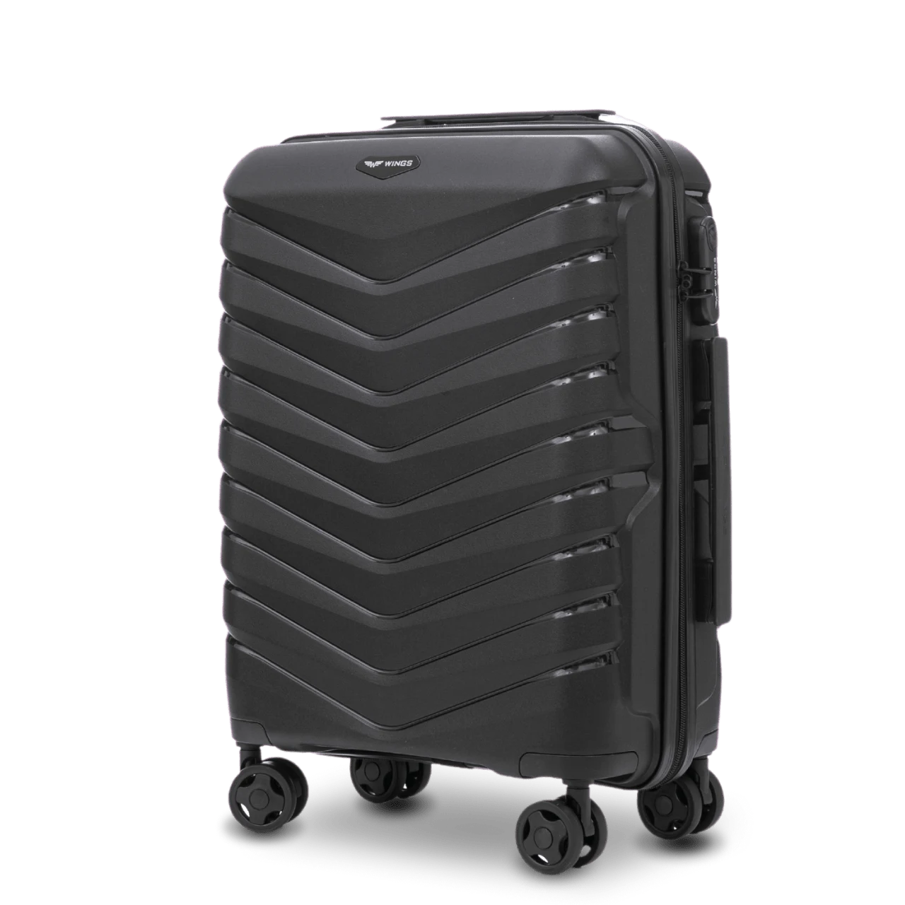 Wings PHX02 must käsipagasi kohver — polüpropüleen, 38L, 2.5 kg