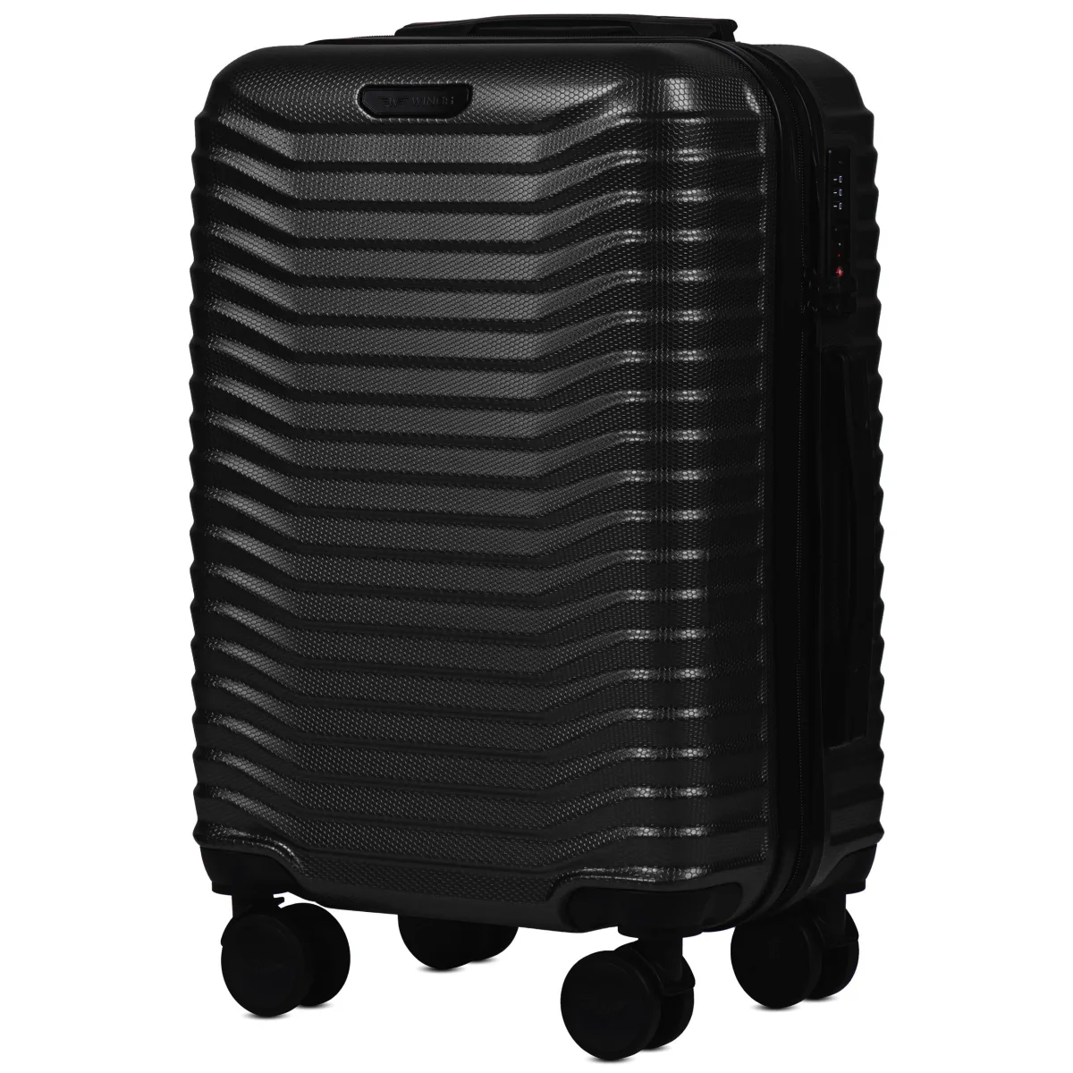 Wings PC140 must käsipagasi kohver — Polükarbonaat, 38L, 2.5 kg