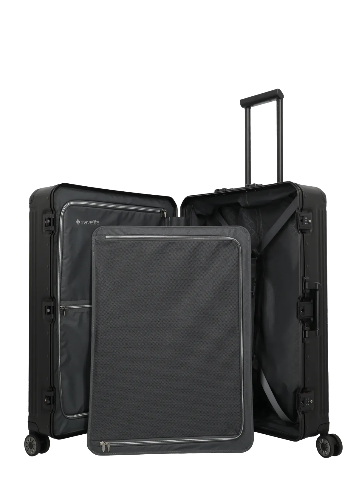Travelite must suur reisikohver — Alumiinium, 100L, 6.7 kg (vaade 8) — 100L