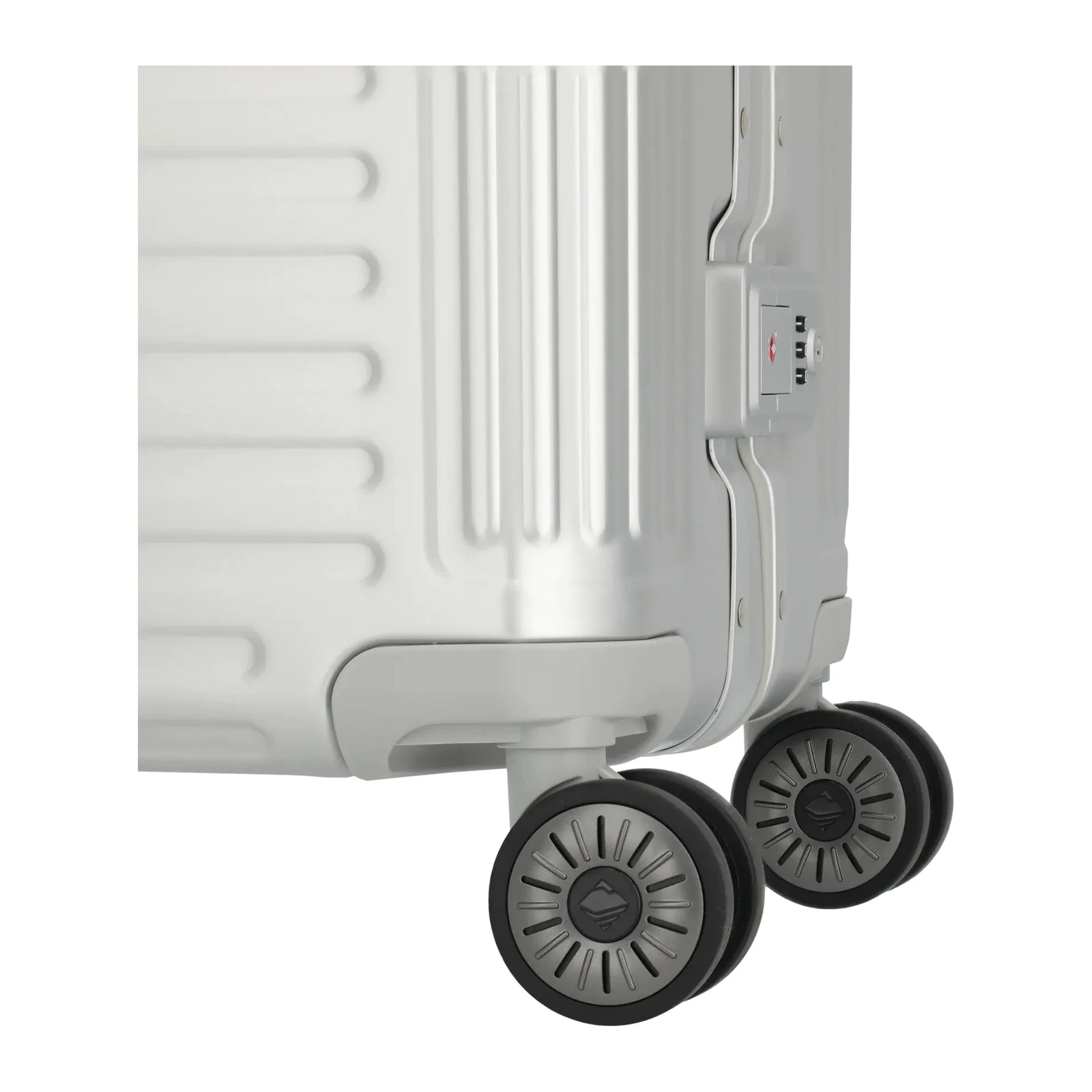 Travelite hõbedane suur reisikohver — Alumiinium, 100L, 6.7 kg (vaade 7) — 100L