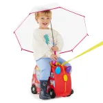 Trunki punane laste reisikohver — Polüpropüleen, 18L, 1.7 kg (vaade 3)