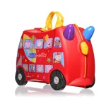 Trunki punane laste reisikohver — Polüpropüleen, 18L, 1.7 kg