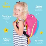 Trunki roosa seljakott — 0.13 kg (vaade 6)