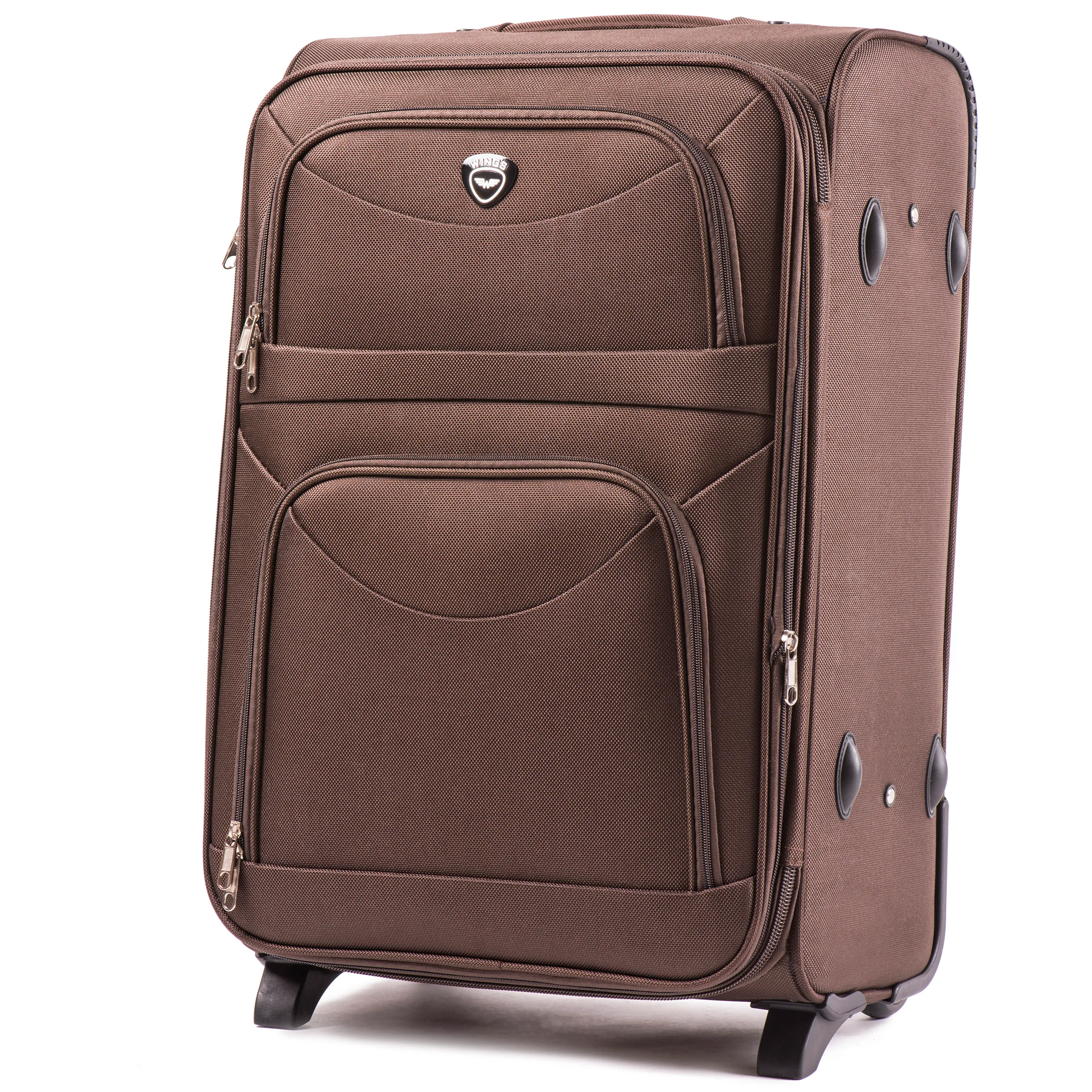 Wings pruun keskmine reisikohver — tekstiil, 68L, 3.4 kg