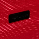 Wings PC17268 punane käsipagasi kohver — Polükarbonaat, 38L, 2.5 kg (logo)