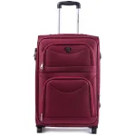 Wings 6802 punane keskmine reisikohver — Riie, 68L, 3.4 kg (vaade 2)