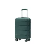 Puccini PP023C5 roheline käsipagasi kohver — Polüpropüleen, 36L, 2.6 kg