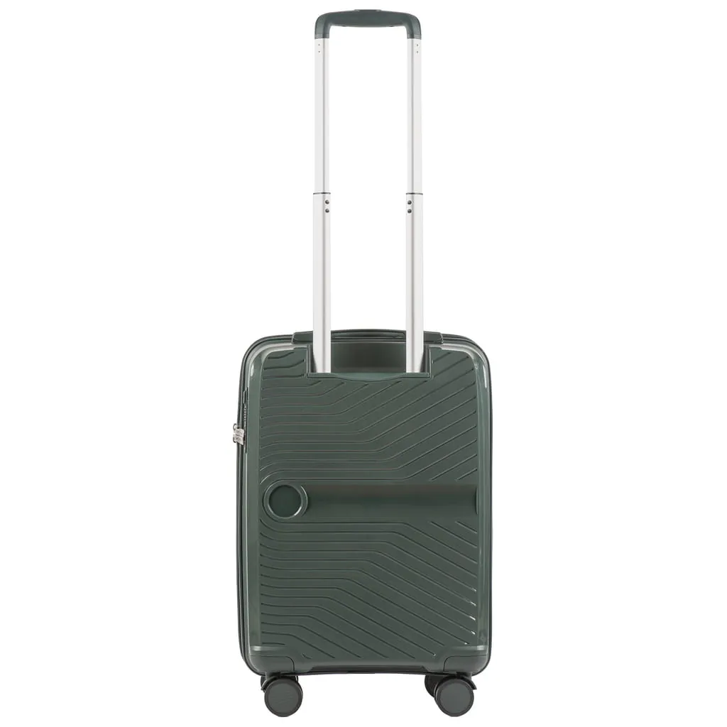 Wings DQ1810 roheline käsipagasi kohver — Polüpropüleen, 39L, 2.5 kg (tagant)
