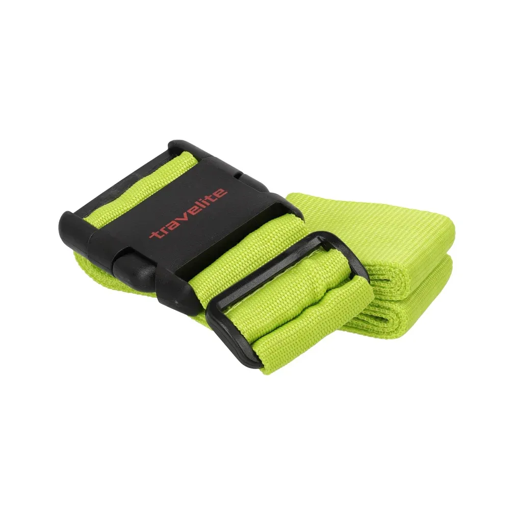 Travelite TLSTRAP roheline käsipagasi kohver — polüester