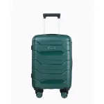 Puccini PP020C5 roheline käsipagasi kohver — Polüpropüleen, 31L, 2.6 kg (vaade 2)