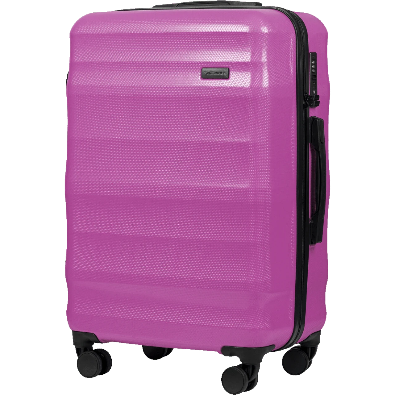 Wings PC17268 roosa keskmine reisikohver — polükarbonaat, 63L, 3.2 kg