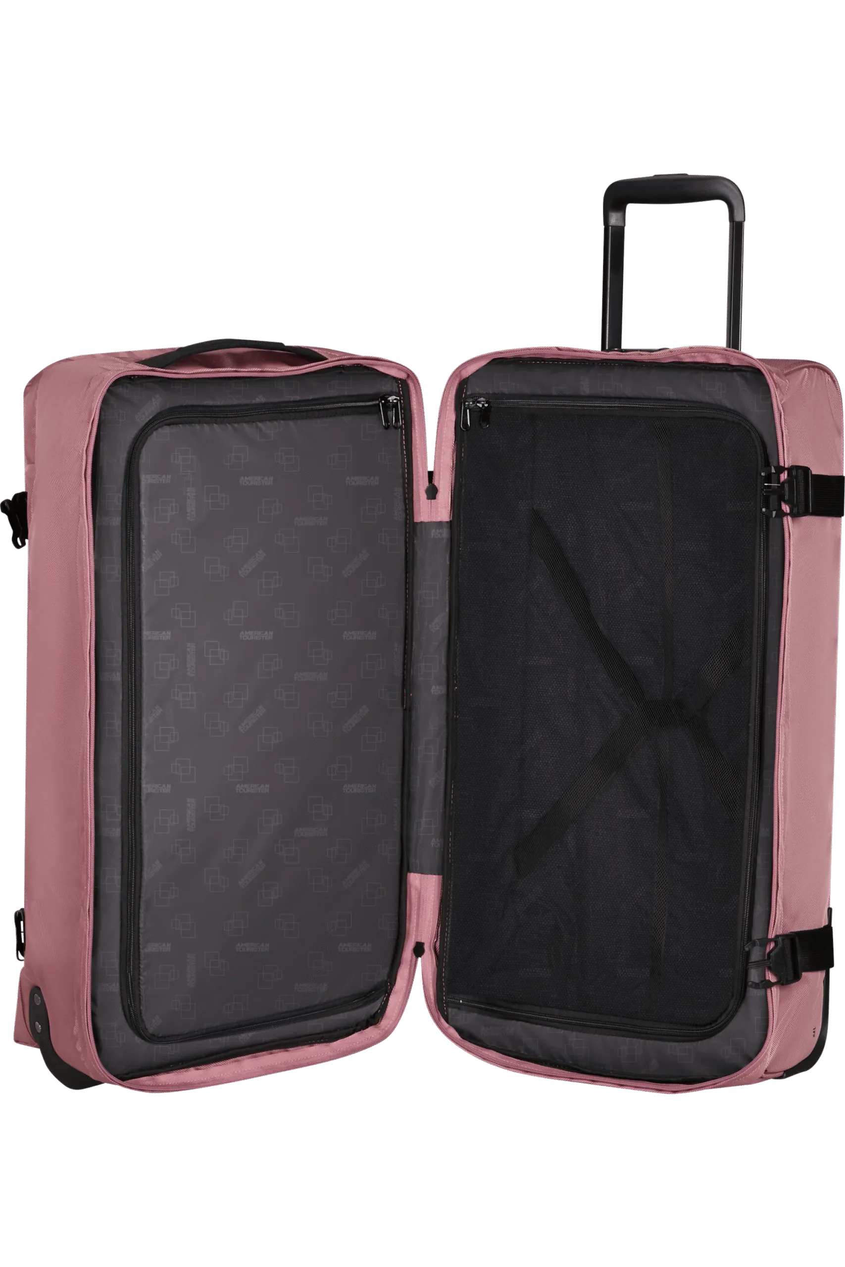 American Tourister roosa keskmine reisikohver — Riie, 84L, 2.65 kg (vaade 4) — 84L