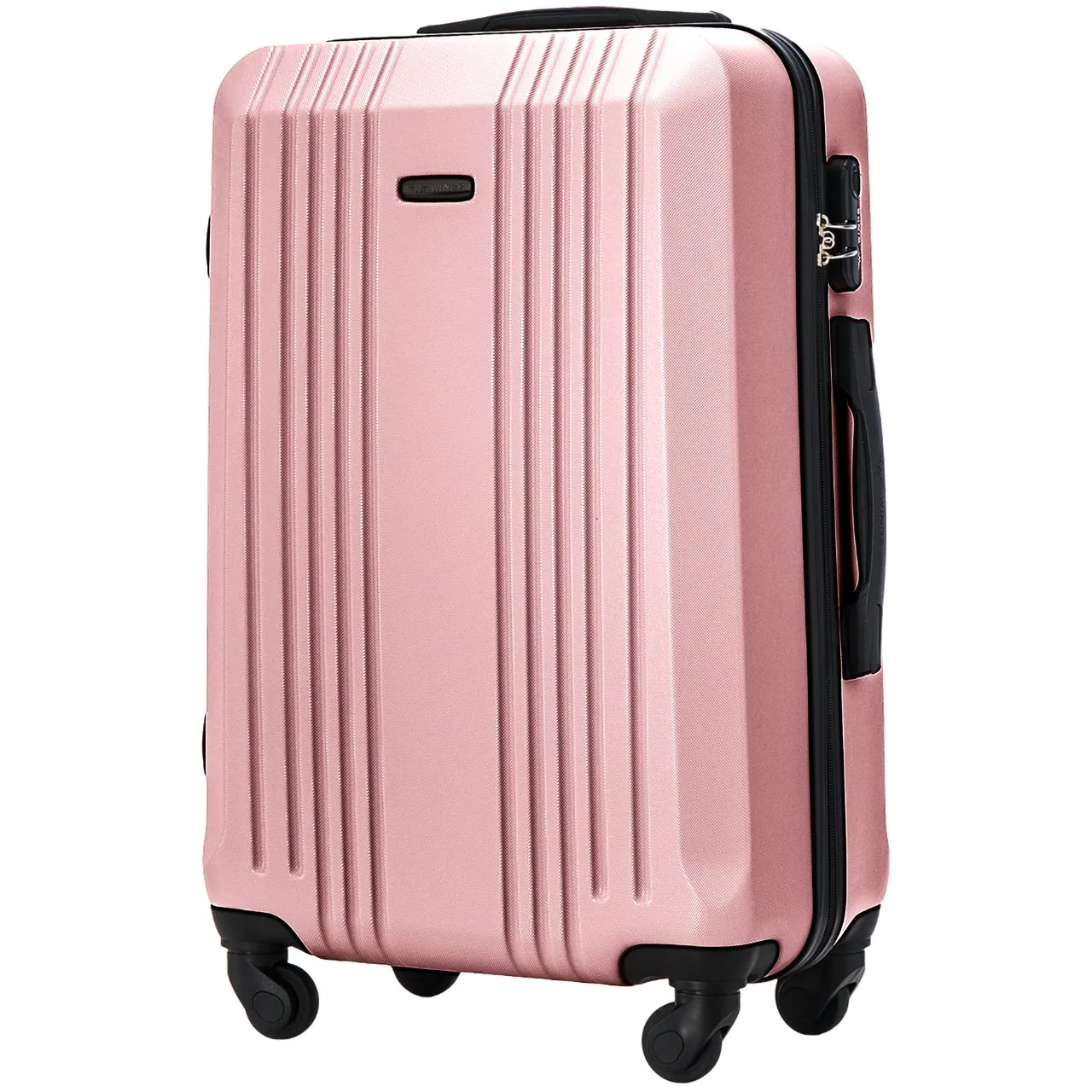 Wings KST01 rose gold keskmine reisikohver — ABS, 63L, 3.2 kg