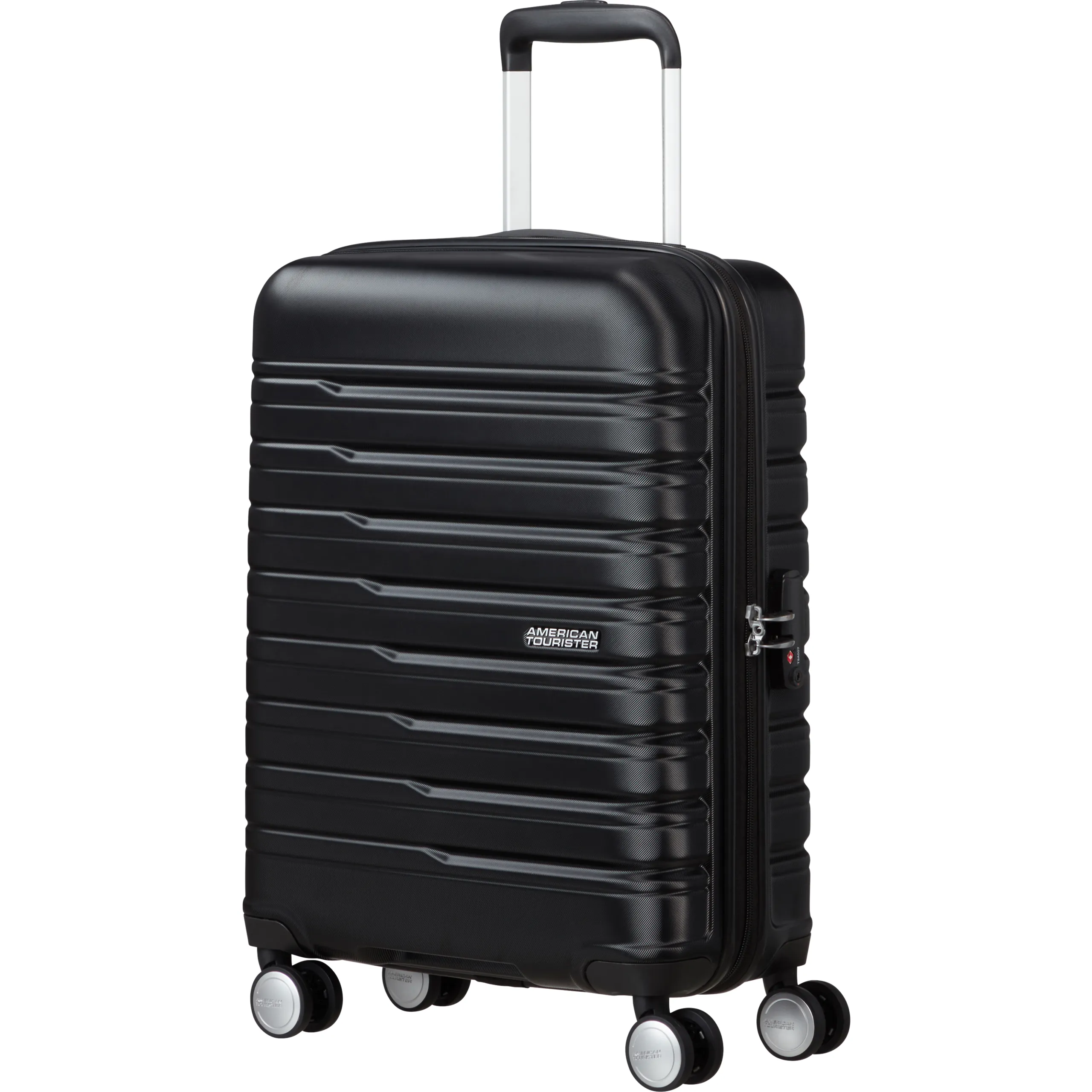American Tourister must käsipagasi kohver — ABS-plastik, 32L, 2.5 kg