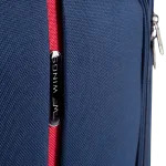 Wings sinine käsipagasi kohver — tekstiil, 63L, 2.8 kg (logo)