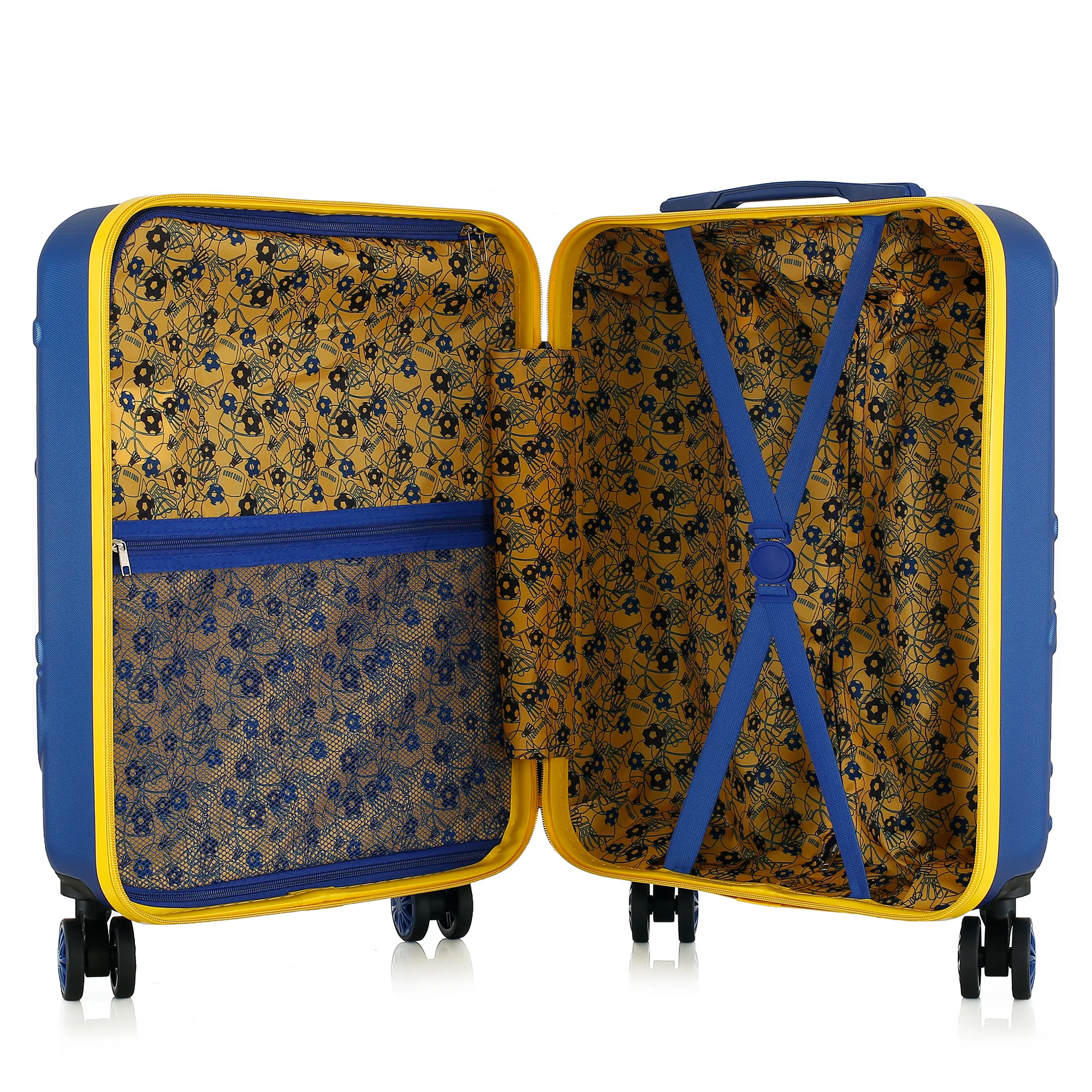 Semi Line sinine laste reisikohver — ABS-plastik, 34L, 2.5 kg (vaade 10) — 34L
