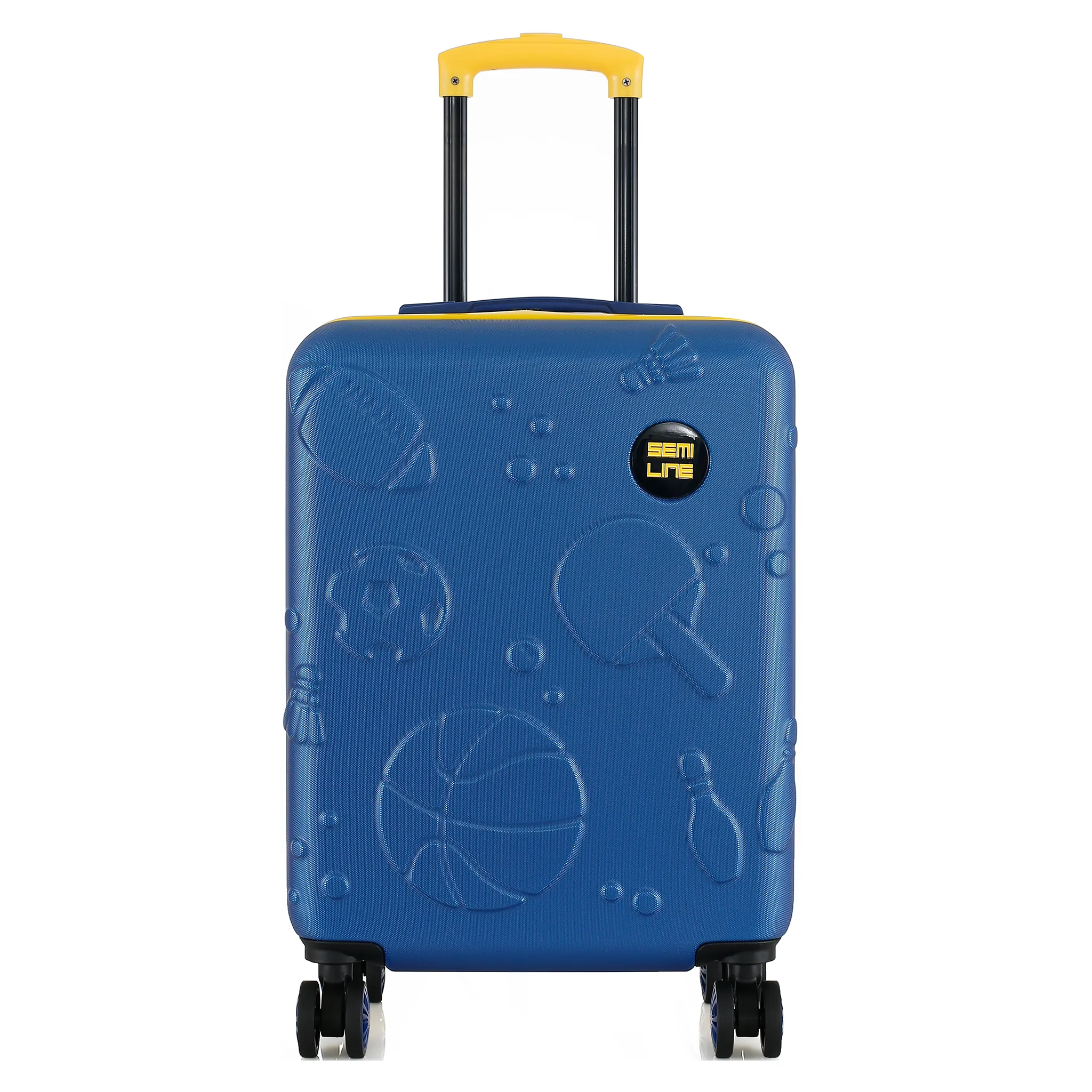 Semi Line sinine laste reisikohver — ABS-plastik, 34L, 2.5 kg (vaade 3) — 34L