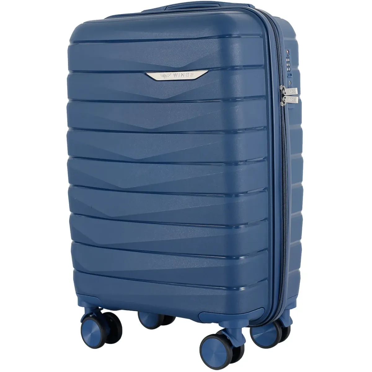 Wings MUR01 sinine käsipagasi kohver — polüpropüleen, 40L, 2.4 kg
