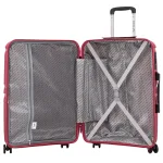 Wings PHX01 sinine keskmine reisikohver — Polüpropüleen, 63L, 3 kg (vaade 7)