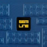 Semi Line sinine laste reisikohver — ABS-plastik, 19L, 2.1 kg (vaade 10)