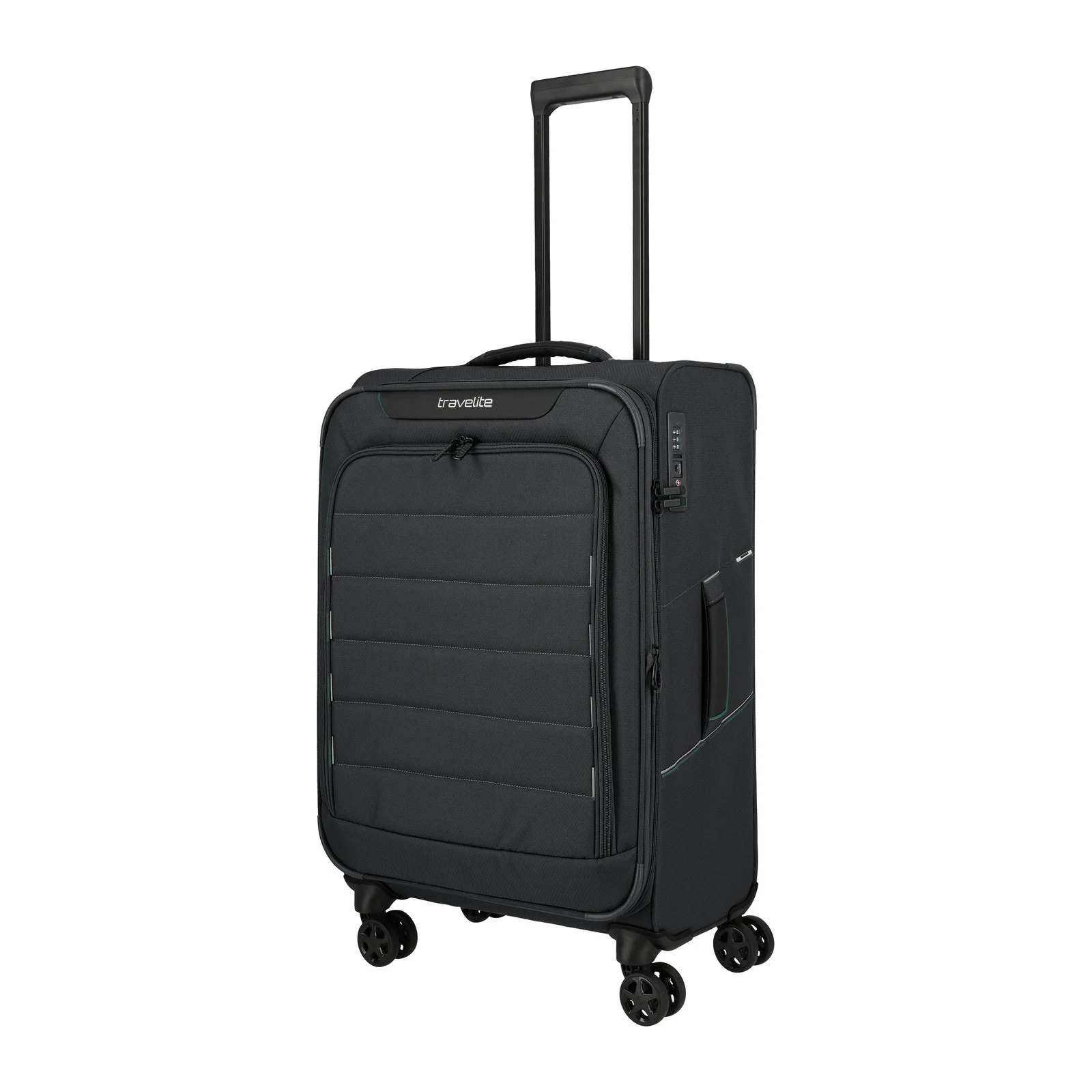 Travelite hall keskmine reisikohver — polüester, 62/68L, 2.6 kg (vaade 2) — 62/68L