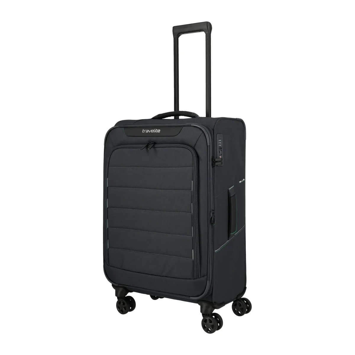 Travelite hall keskmine reisikohver — polüester, 62/68L, 2.6 kg (vaade 2)