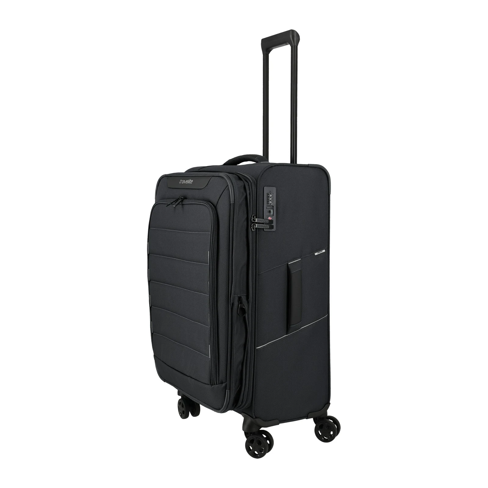 Travelite hall keskmine reisikohver — polüester, 62/68L, 2.6 kg (vaade 3) — 62/68L