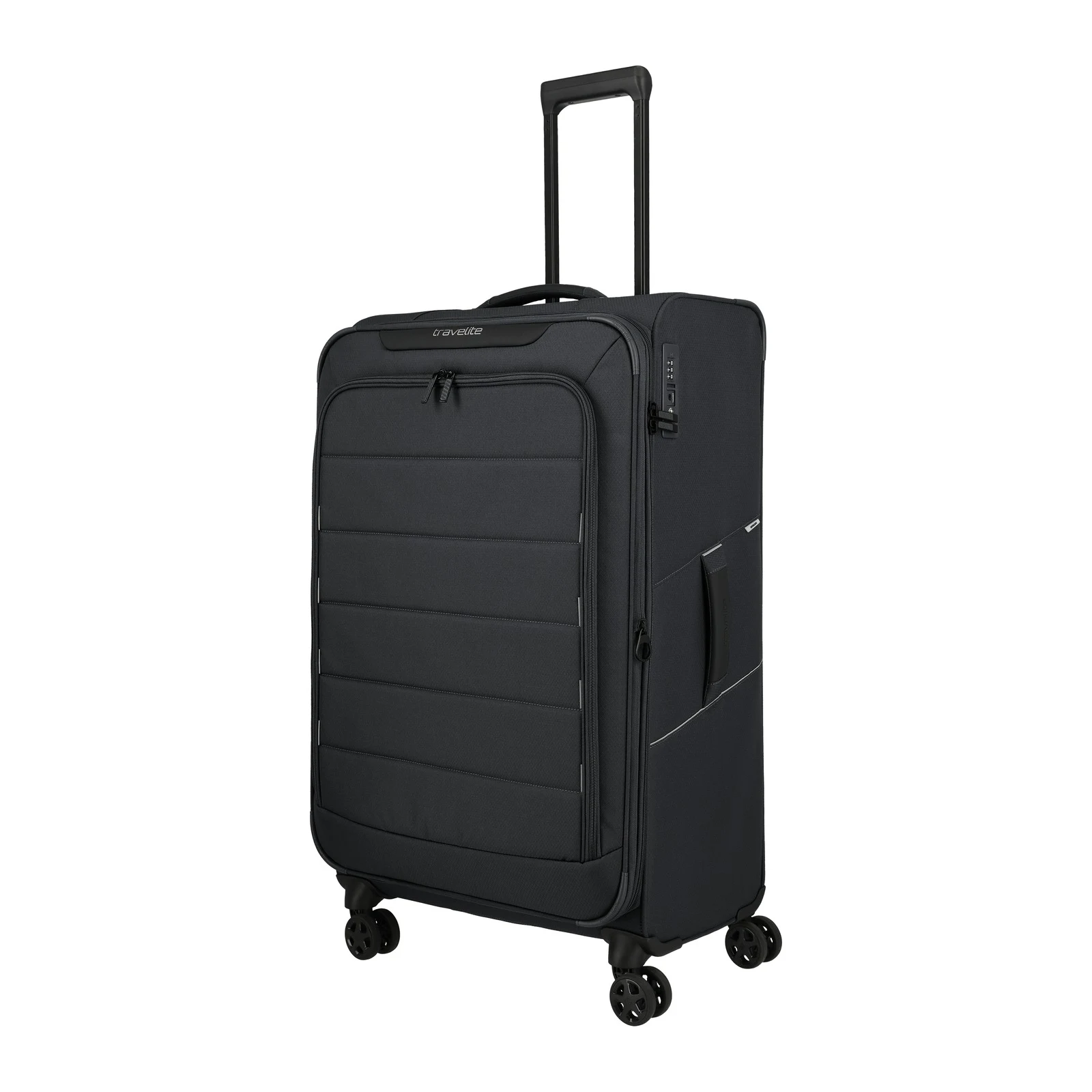Travelite hall suur reisikohver — polüester, 101/108L, 2.95 kg (vaade 2) — 101/108L