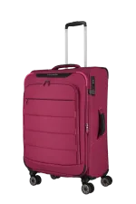 Travelite punane keskmine reisikohver — tekstiil, 2.4 kg (vaade 2)