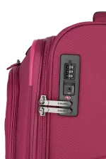 Travelite punane keskmine reisikohver — tekstiil, 2.4 kg (vaade 3)