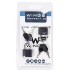 Wings must käsipagasi kohver — 0.2 kg (lukk)