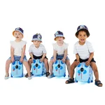 Trunki sinine laste reisikohver — Polüpropüleen, 18L, 1.7 kg (vaade 4)