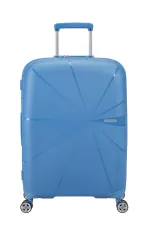 American Tourister helesinine keskmine reisikohver — Polüpropüleen, 70L, 3 kg (vaade 2)