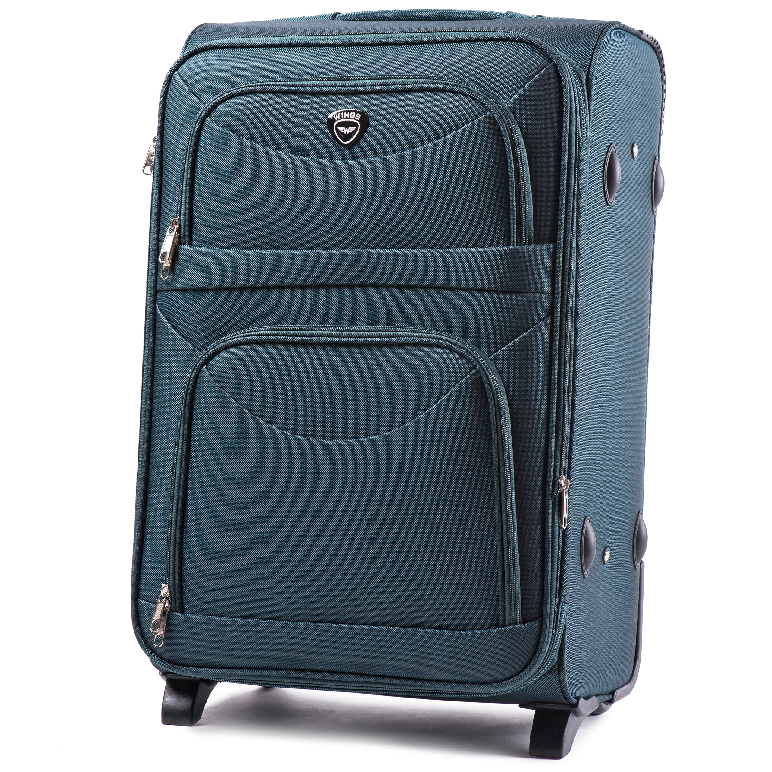 Wings 6802 Tumeroheline suur reisikohver — tekstiil, 97L, 4.2 kg