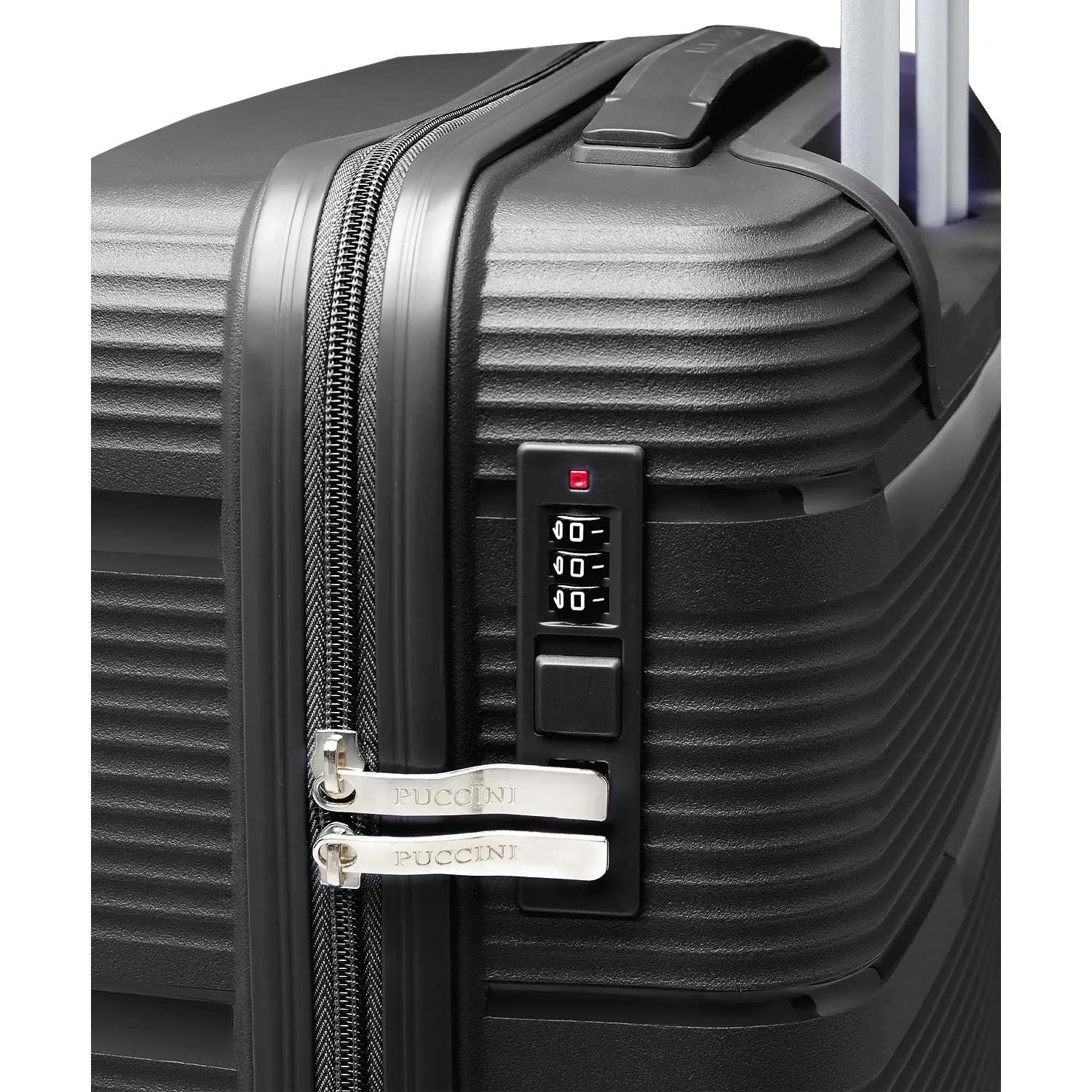 Puccini PP023C7A tumesinine käsipagasi kohver — Polüpropüleen, 36L, 2.6 kg (vaade 6)