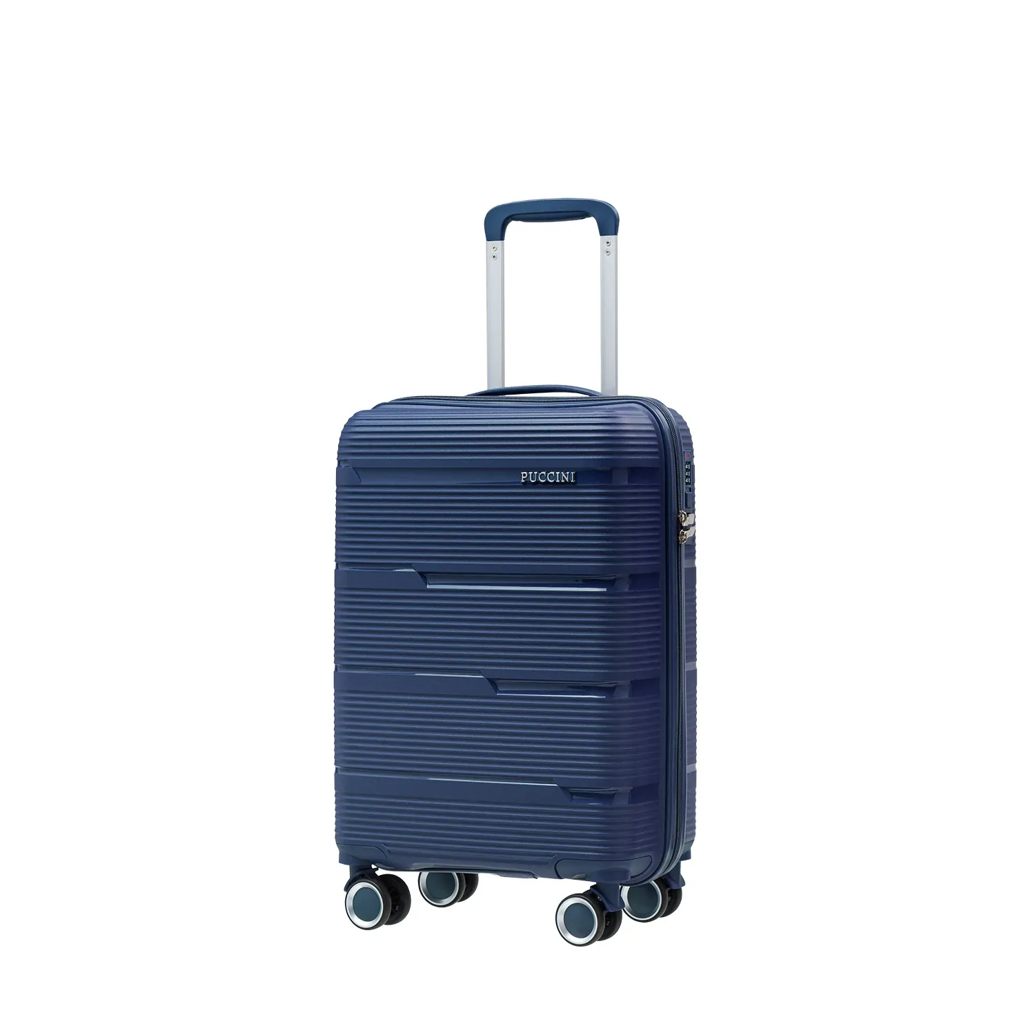 Puccini PP023C7A tumesinine käsipagasi kohver — Polüpropüleen, 36L, 2.6 kg