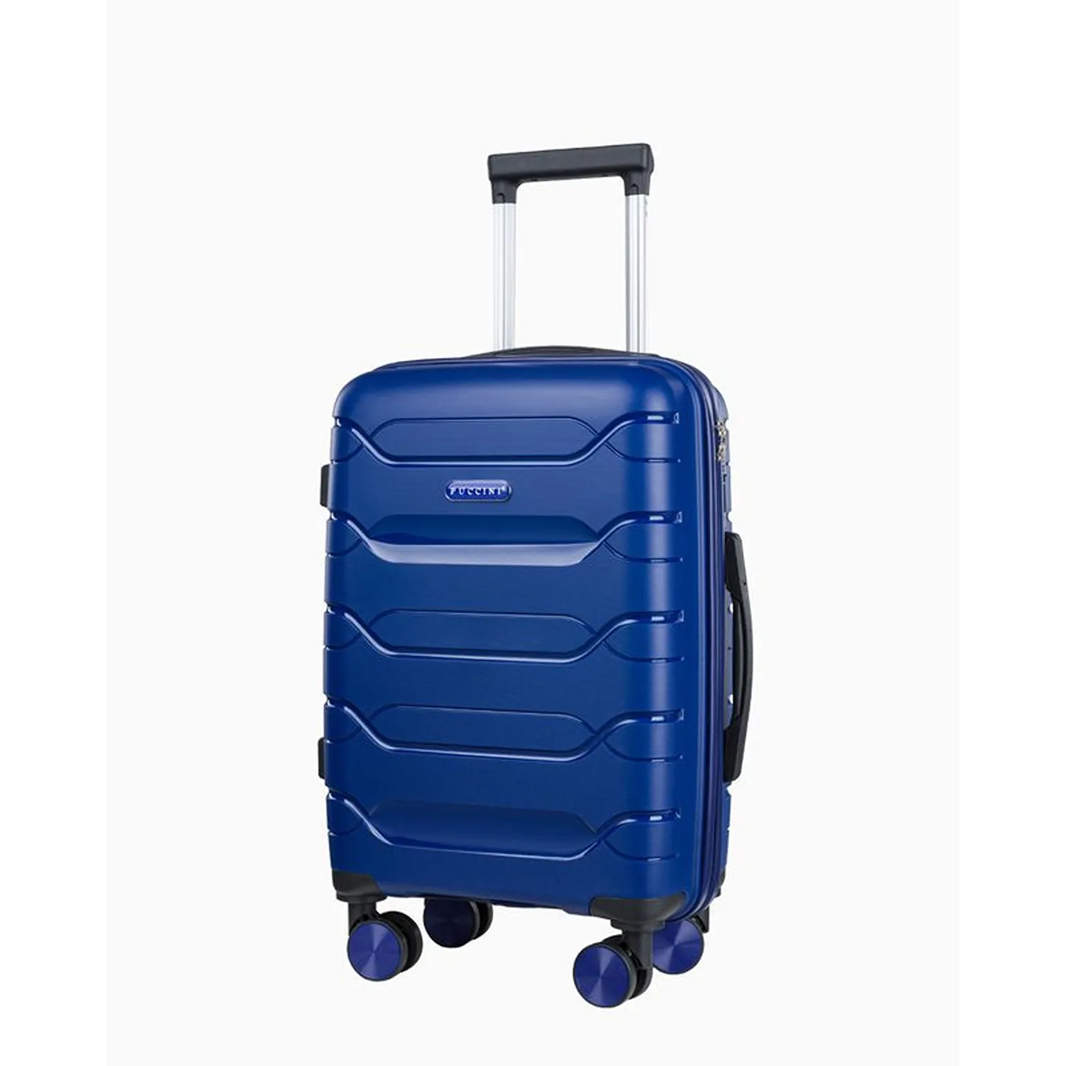 Puccini PP020C7A tumesinine käsipagasi kohver — Polüpropüleen, 31L, 2.6 kg