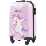 Wings PC-KD01 roosa mini käsipagasi kohver — Polükarbonaat, 28L, 2.5 kg