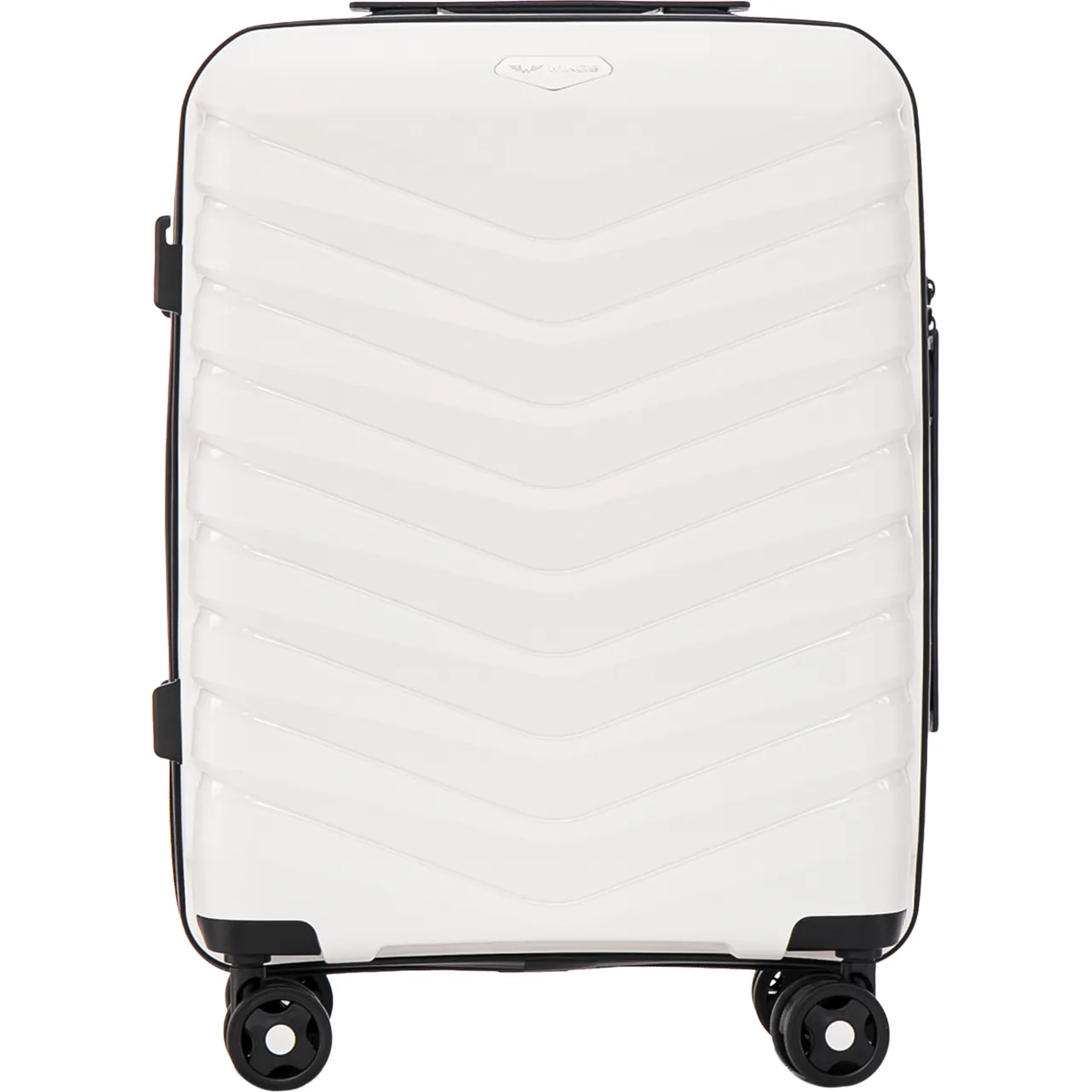 Wings PHX01 valge käsipagasi kohver — Polüpropüleen, 39L, 2.5 kg (vaade 2)