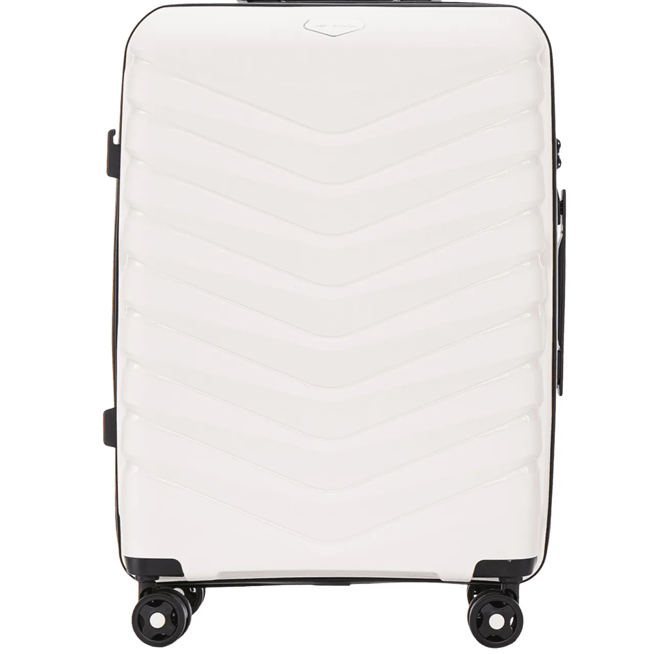 Wings PHX01 valge keskmine reisikohver — Polüpropüleen, 63L, 3 kg (vaade 2)