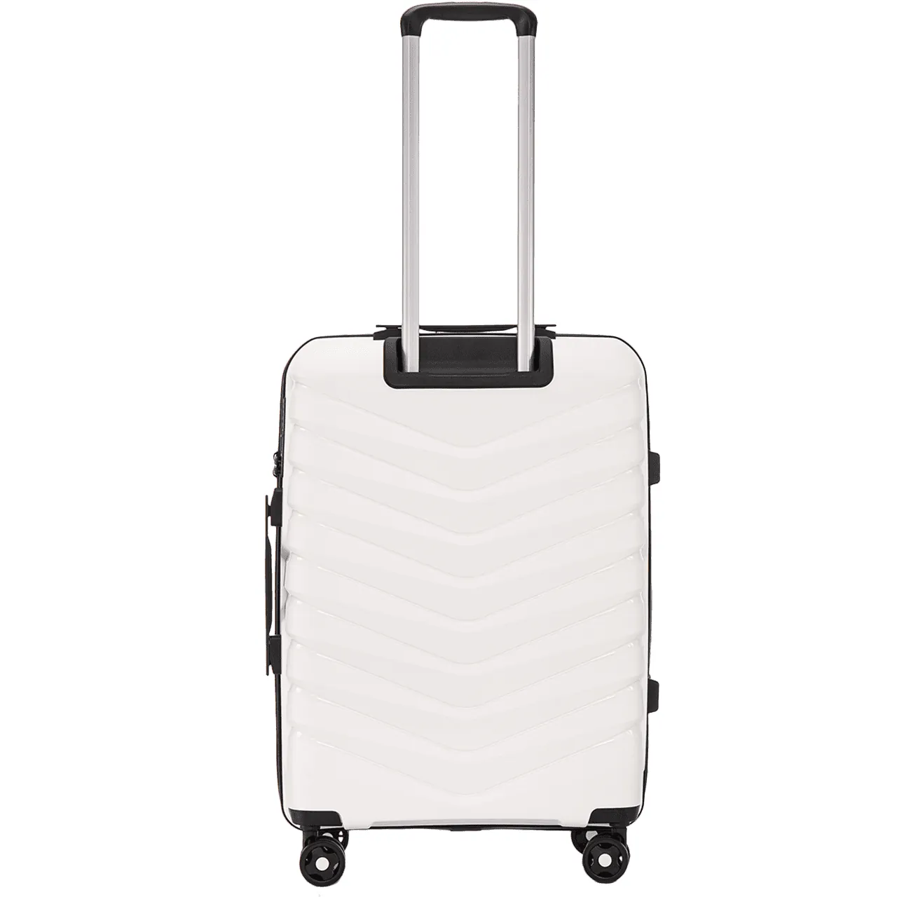 Wings PHX01 valge keskmine reisikohver — Polüpropüleen, 63L, 3 kg (vaade 3)