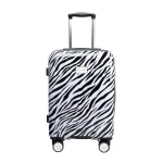 Puccini ABS015C10 valge käsipagasi kohver — ABS (tugev plastik)+polükarbonaat, 33L, 2.8 kg (vaade 2) — 55×39×20cm, 33L