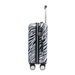 Puccini ABS015C10 valge käsipagasi kohver — ABS (tugev plastik)+polükarbonaat, 33L, 2.8 kg (vaade 3) — 55×39×20cm, 33L